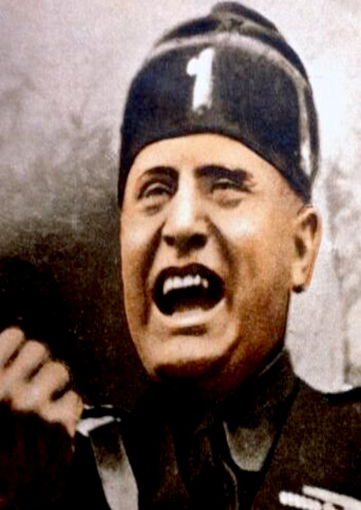 Mussolini the first fascist